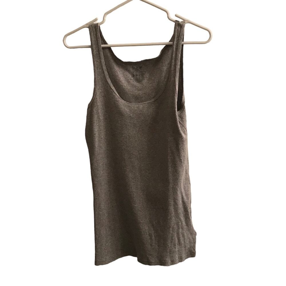 Faded Glory light Gray Tank Top Size XL